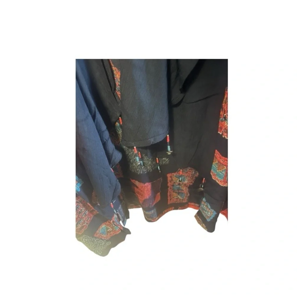 Freestyle Vintage Patchwork Cardigan Sweater NWT‎